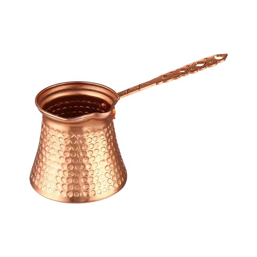 Copper hammered turkish coffee - hammered,
