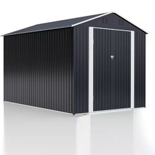 8 Ft. W X 12 Ft. D Metal Shed