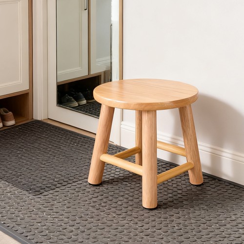 Wooden step stool small - wooden,