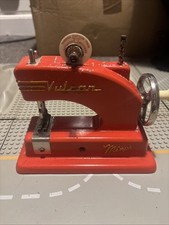 VULCAN Childs Sewing Machine Mini Metal Classic Vintage Toy Collectable C 1950's