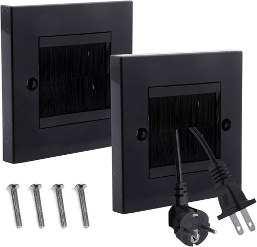 Pack cable brush plate - pack,