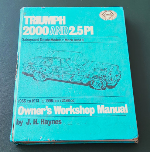 Triumph 2000 and - 2000, 1