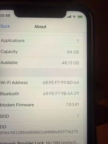 Apple iphone 64gb - xs,