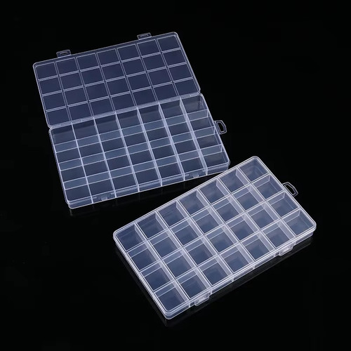 Plastic grid jewelry - plastic, 28-grid