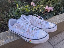 Womens Converse Trainers Size 6 Beautiful Rainbow Colours.