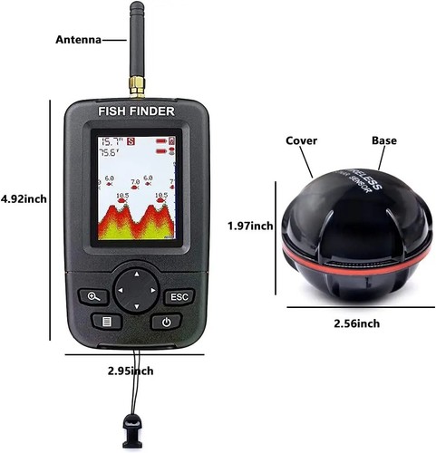 Portable wireless fish finder - portable,