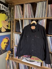 Men’s Levi  Trucker Jacket Excellent Condition Denim Black Extra Large