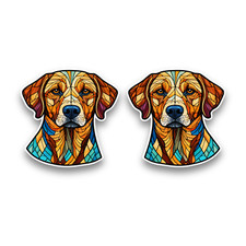 2x Small Labrador Dog Puppy