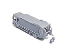 N Gauge Refuse Lorry 1/148 Model Railway Scenery