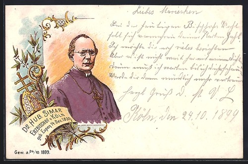 Lithograph cologne portrait - cologne,,