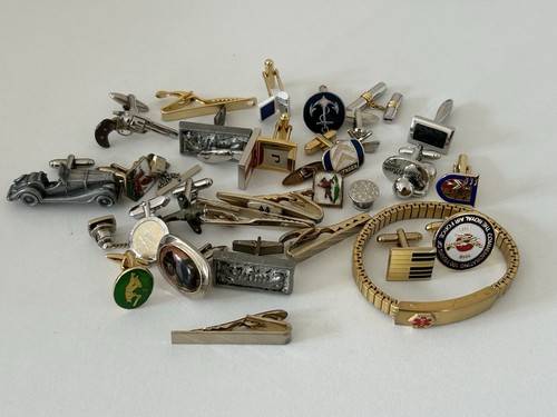 Vintage odd cuff links - odd, job