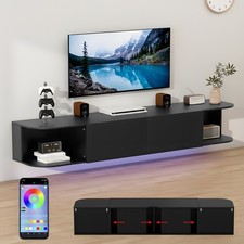 180CM LED Floating TV Stand Cabinet Wall Mounted TV Stand Unit Entertainment