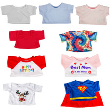 TEDDY BEAR CLOTHES T-SHIRT red