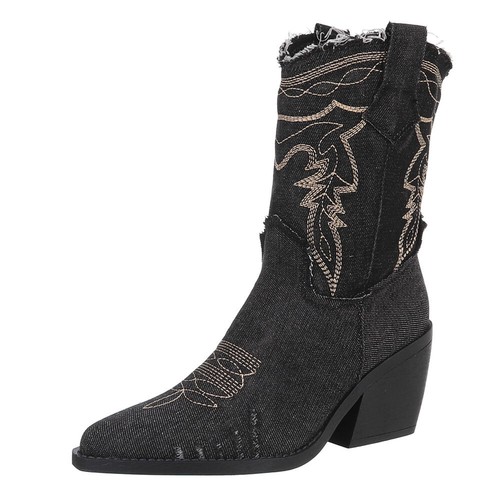 Used look ladies cowboy boots