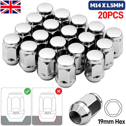 Alloy wheel nuts 14x1 - wheel, 14x1.5