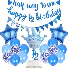 Half Way to One Decorations -