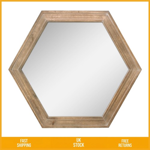 Rustic farmhouse wood hexagon - rustic,