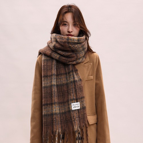Mohair winter cashmere scarves - mohair,