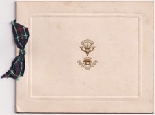 WW1 Seaforth Highlanders