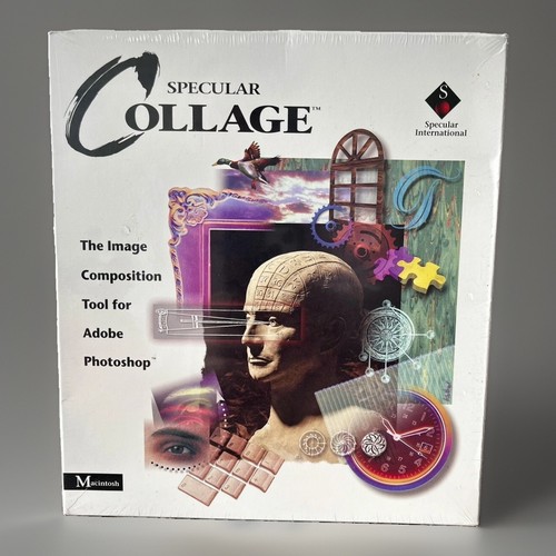 Vintage specular collage image - collage,
