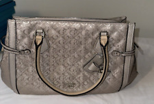 Guess 1981 Longbelt Handbag Cream Light Pink Colour
