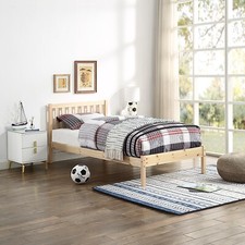 Pine Wooden Bed Frame Single &