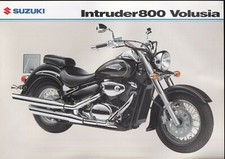 Suzuki Intruder 800 Volusia Motorcycle 2004 Brochure/Leaflet 