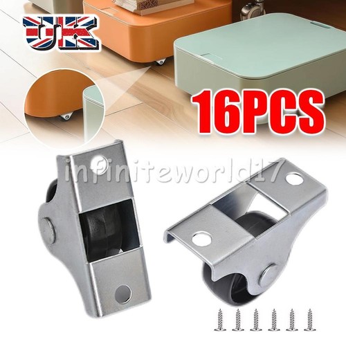 16x mini caster wheels little - 16x,
