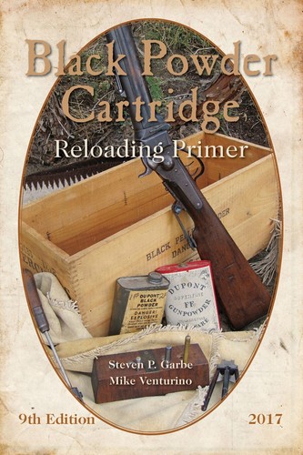 Black powder cartridge - black,