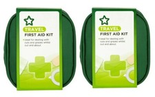 2 X TRAVEL FIRST AID KIT BY