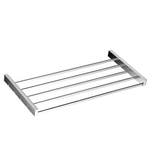 Chrome bathroom towel - chrome,