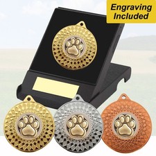 Dog Show Medal in Box