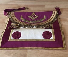 Old Scottish Mason Apron And