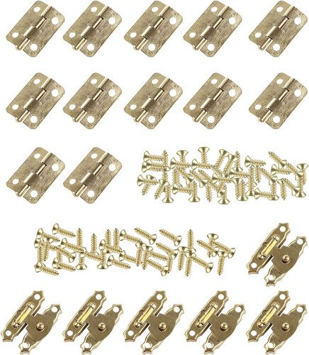 12pcs mini hinges and latch - mini,