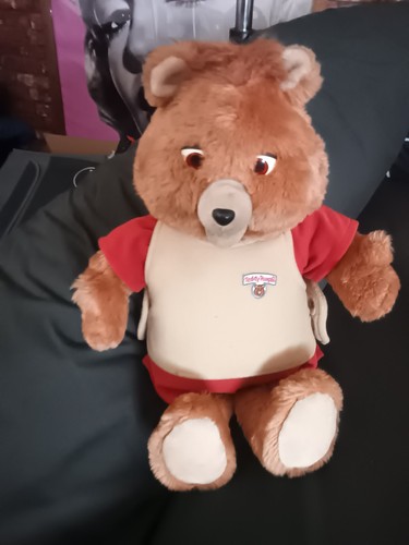 Teddy ruxpin 1985 bear vg - 1985,
