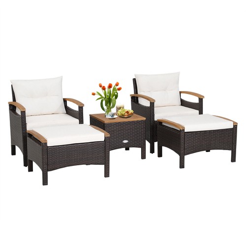 5pcs outdoor patio furniture - 5pcs,