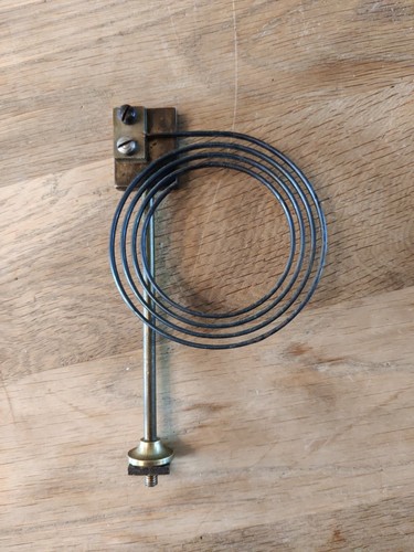 Antique brass mantle - mantle, clock