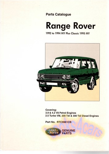 Range rover manual land - rover,