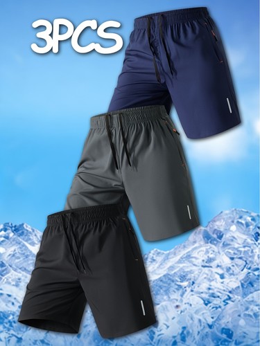3pcs mens casual stretch - mens,