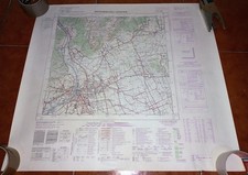 Map Istituto Geografico Militare Bassano Of Grappa Scala 1:25000 1970 Venetian
