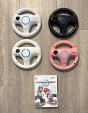 Mario Kart with X4 Four  Steering Wheels Nintendo