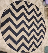 Extra Large Navy Chevron