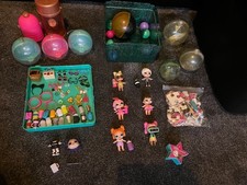 LOL Surprise Dolls X 6 No Shoes + Odds / Spares + storage balls 