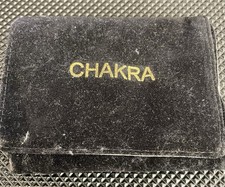 CRYSTALS……12 Piece Chakra Stones In Velvet Case Healing Crystals