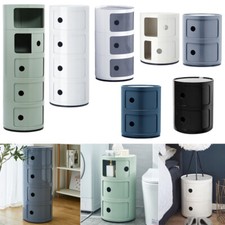 Round Storage Unit Cabinet