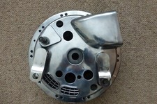 BSA Triumph Norton AJS any Project 8" Twin Leading Shoe Front Hub  with Spindle.