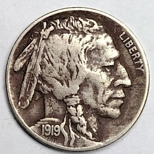 1919 buffalo nickel nice - 1919,