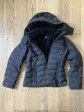 Zara Puffer Coat Medium Black