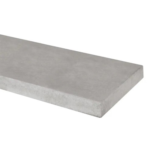 Concrete gravel board - board, smooth