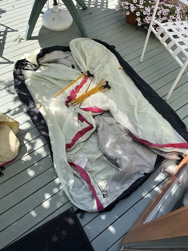 Vintage walrus tent with - vintage, floor